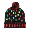 Kerstkleding>Muts Lit kerst LED volwassen