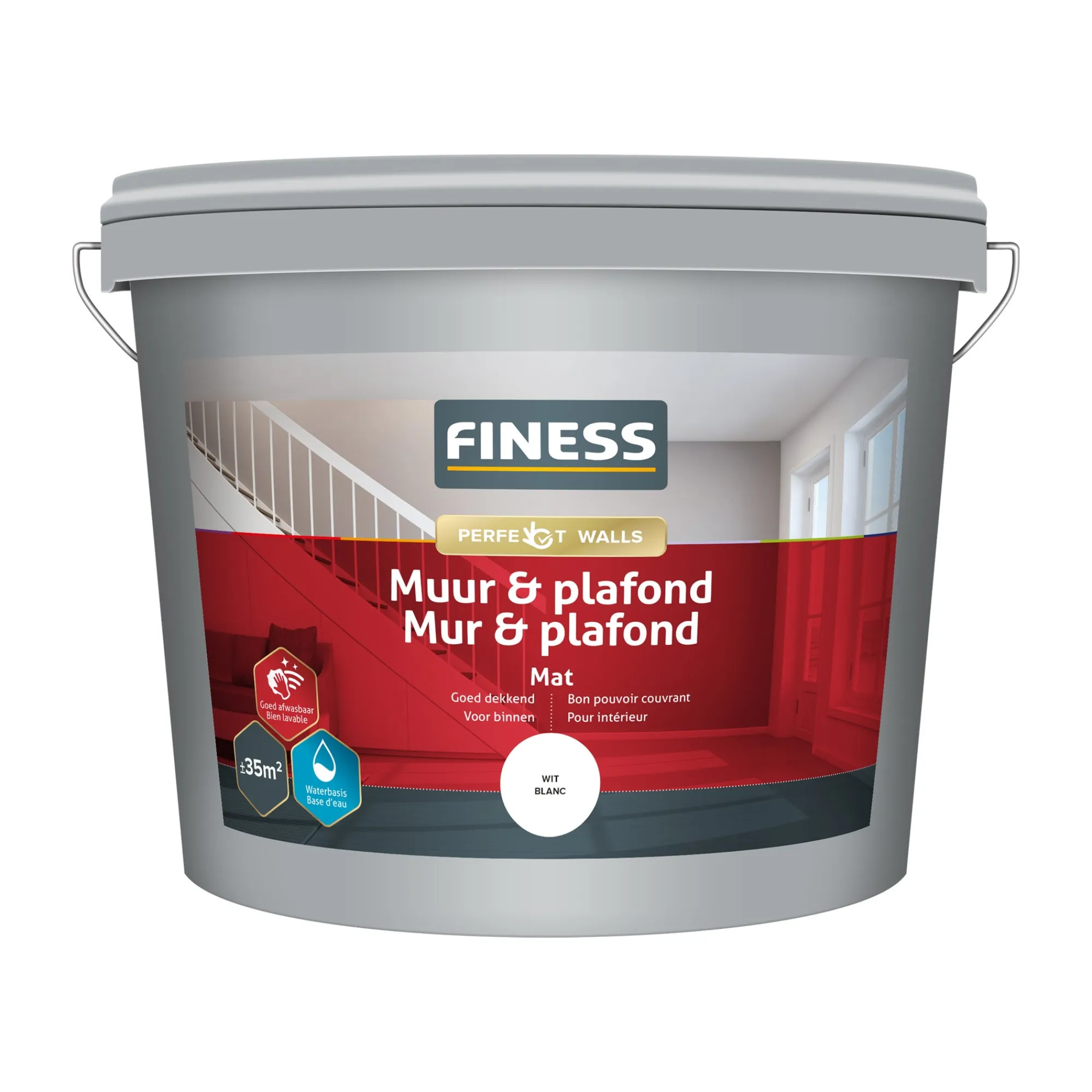 Finess Muurverf>Muurverf wit 1410 5L