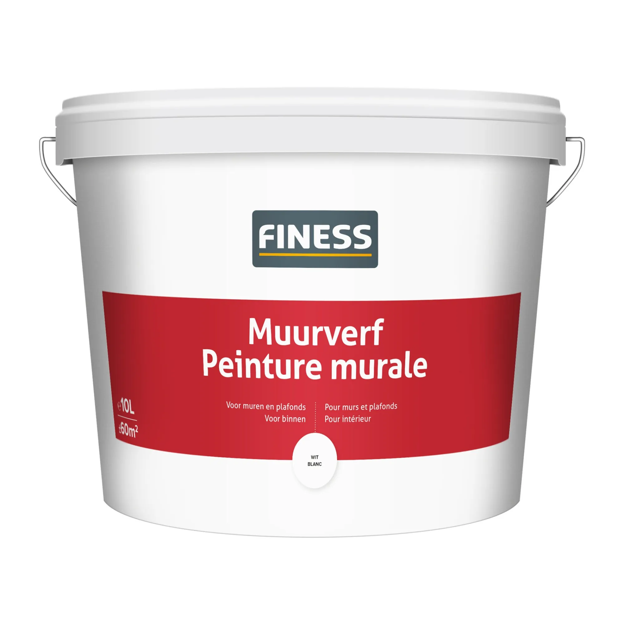 Finess Muurverf>Muurverf wit 10kg Promo