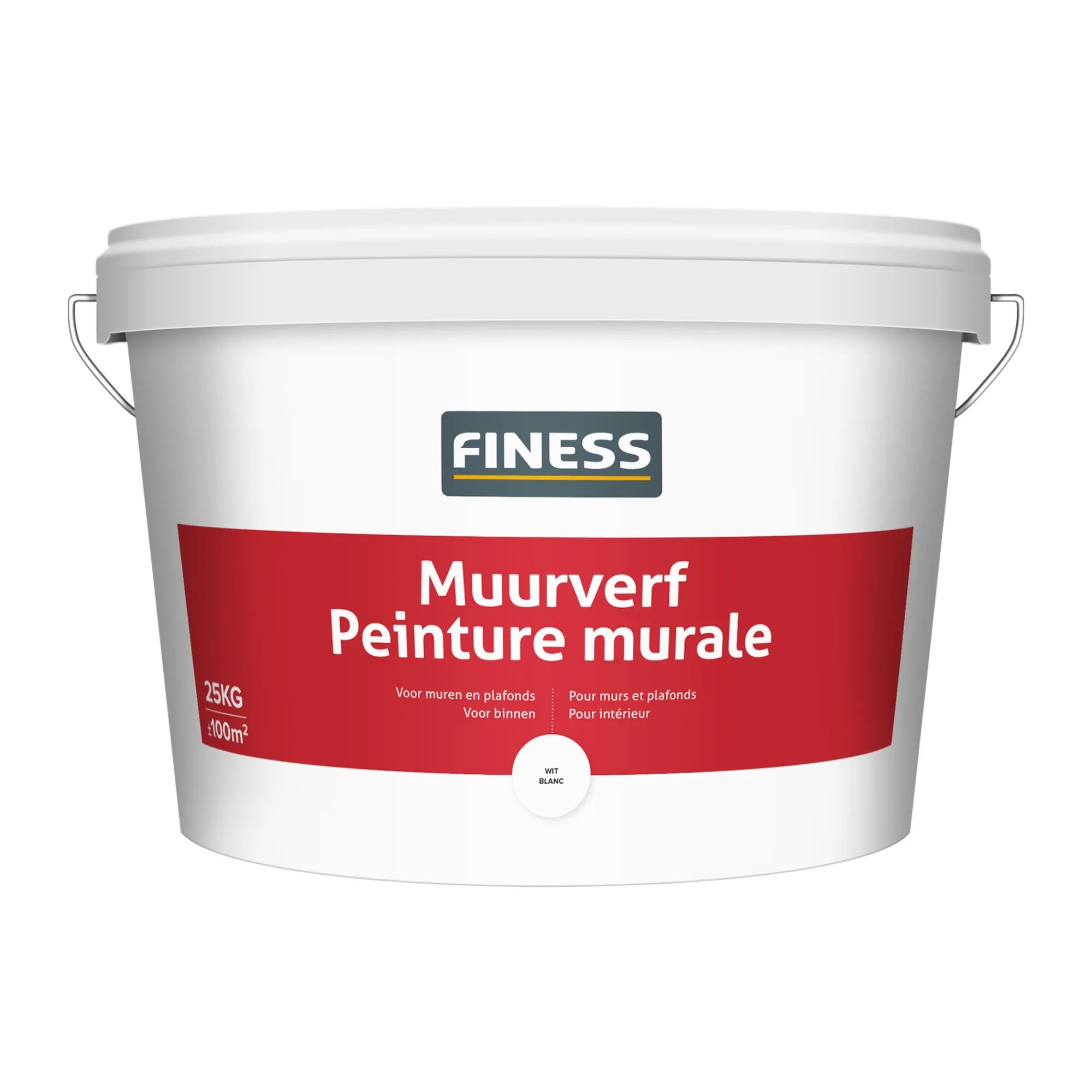 Finess Muurverf>Muurverf wit 25kg Promo