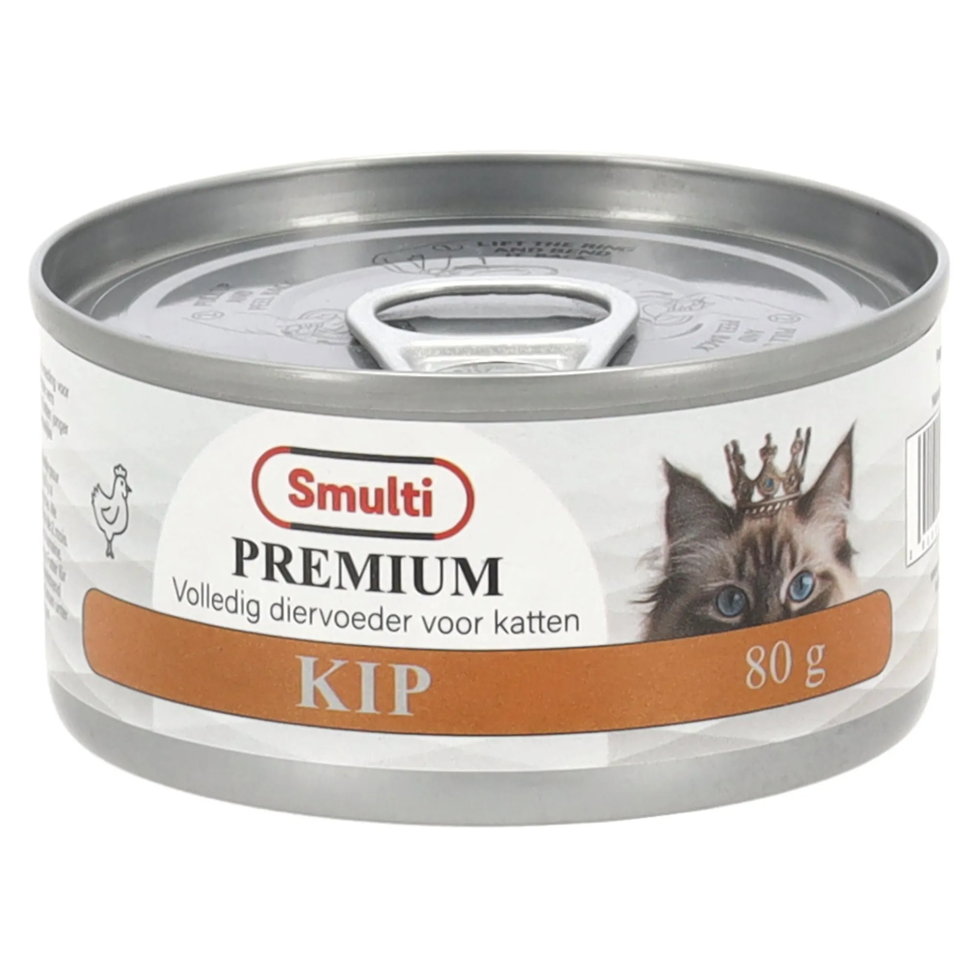 Smulti Kattenvoer>Natvoer kat slices kip 80g
