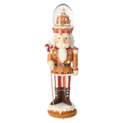 O'malley Kerstdecoratie>Notenkraker Snoep Met Stolp 3LED