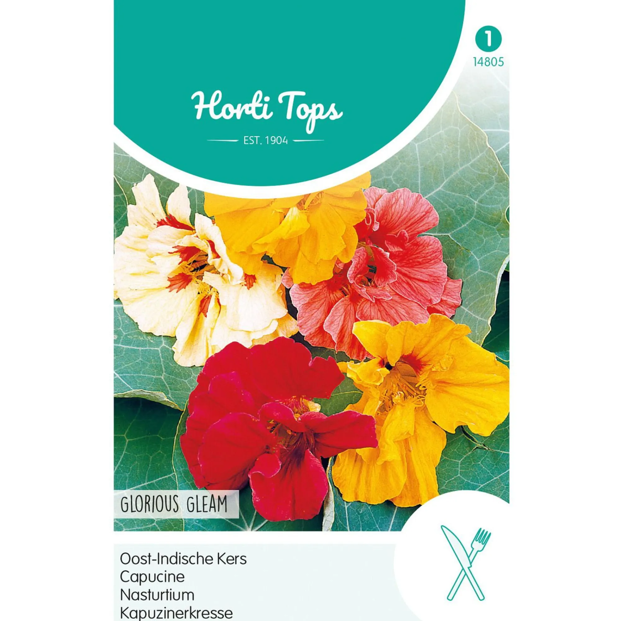 Horti Tops Moestuin>Oost-Indische kers Glorious Gleam