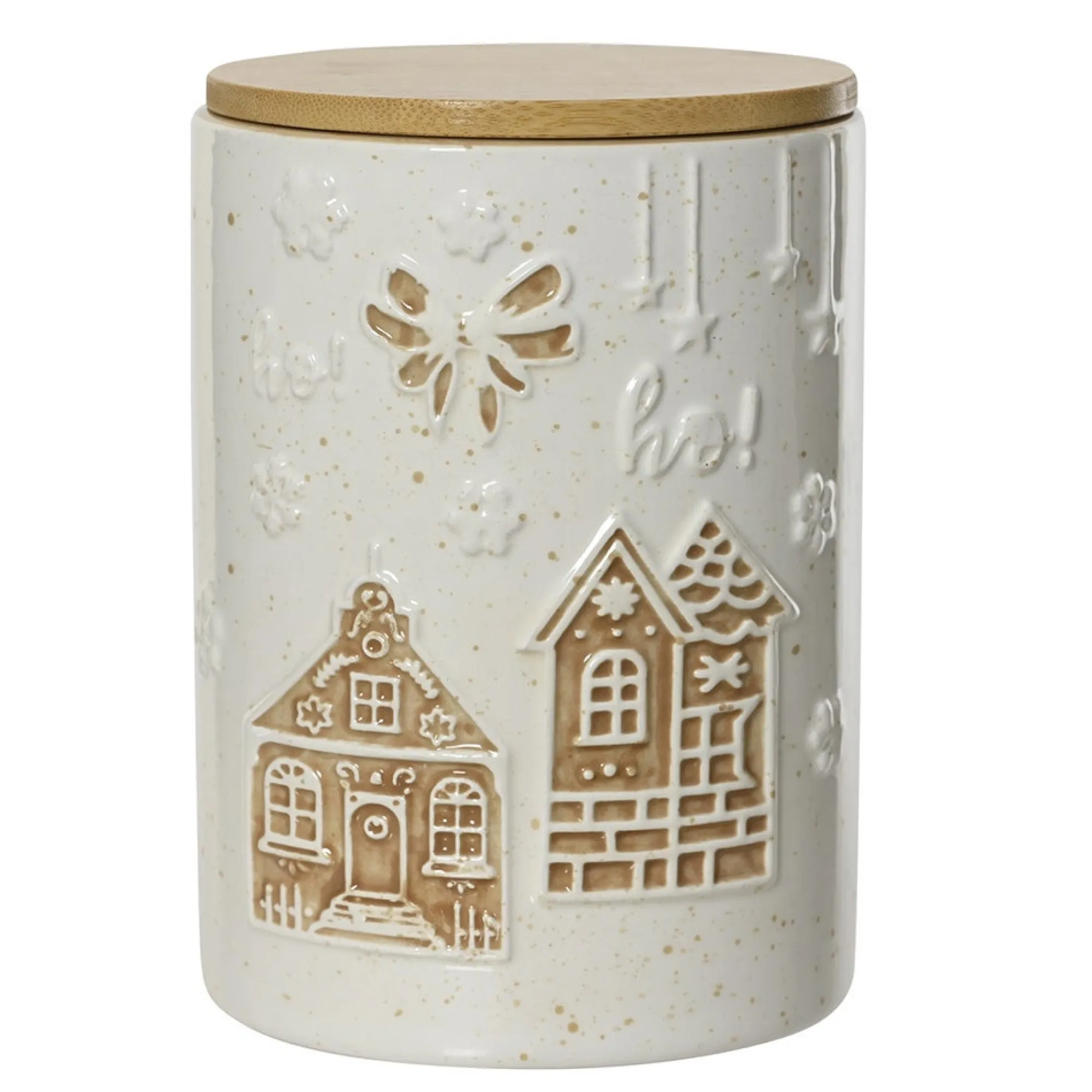 Decoris Kerstdecoratie>Opbergpot ginger 3D 16 cm