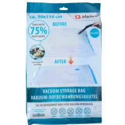 Alpina Opbergen>Opbergzak vacuum 90x110cm