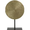 O'malley Woondecoratie>Ornament op voet 37 cm vintage goud