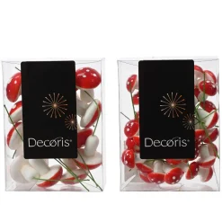 Decoris Kerstdecoratie>Paddenstoel foam