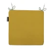 Madison Tuinkussens>Panama mosterd B245 Zitje uni 40x40