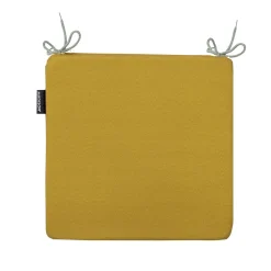 Madison Tuinkussens>Panama mosterd B245 Zitje uni 40x40