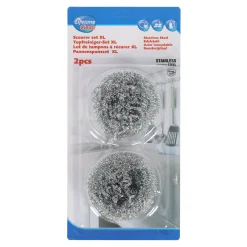 Lifetime Schoonmaken>Pannenspons RVS XL 2st