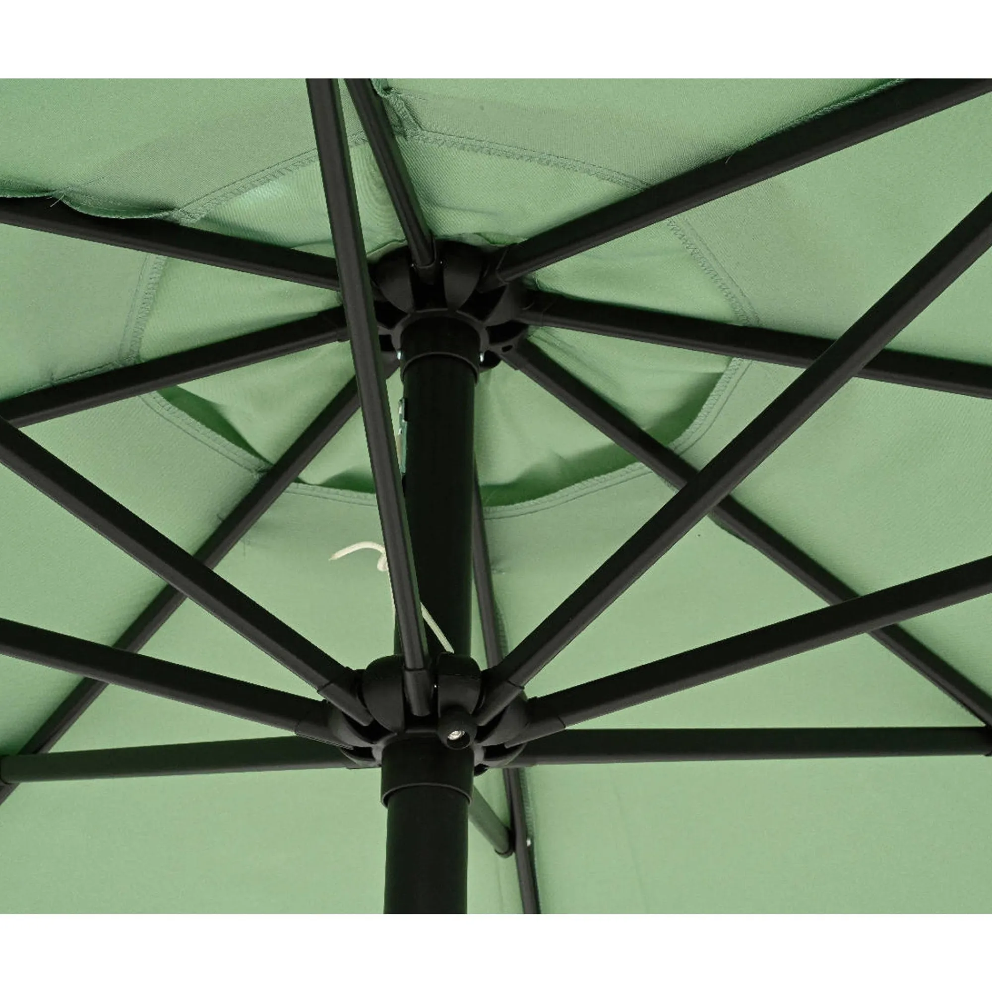 Decoris Parasol>Parasol Hamama 270cm groen