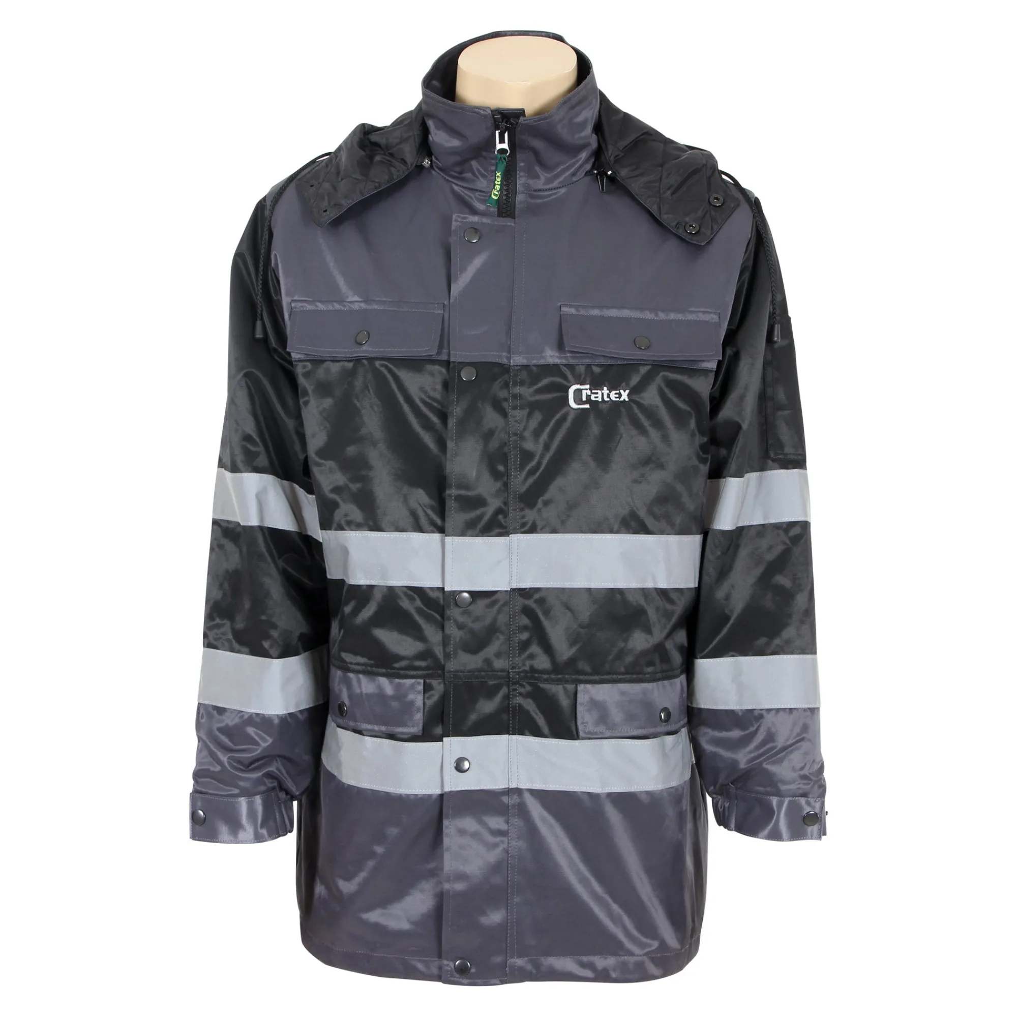 Cratex Werkjassen>Parka Ensdorf antra/zwart XS