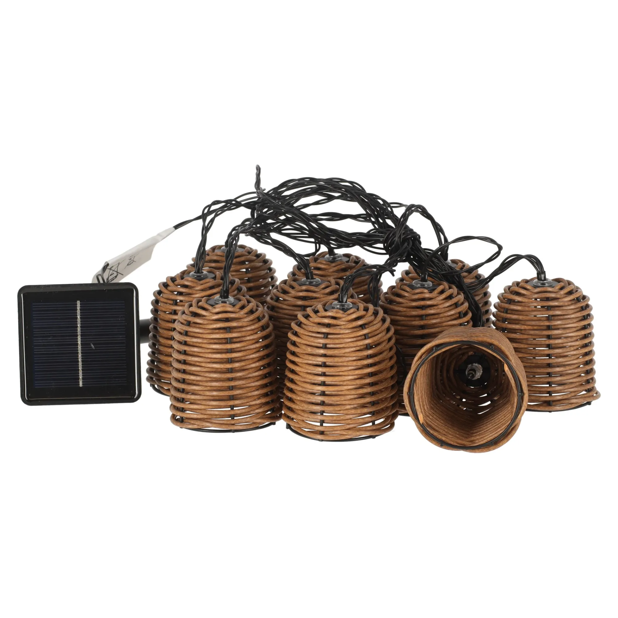 O'malley Buitenverlichting|Buitenverlichting>Partylight solar 10LED Warm Wit