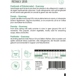 Horti Tops Moestuin>Pastinaak Guernsey / pinksternakel zaad