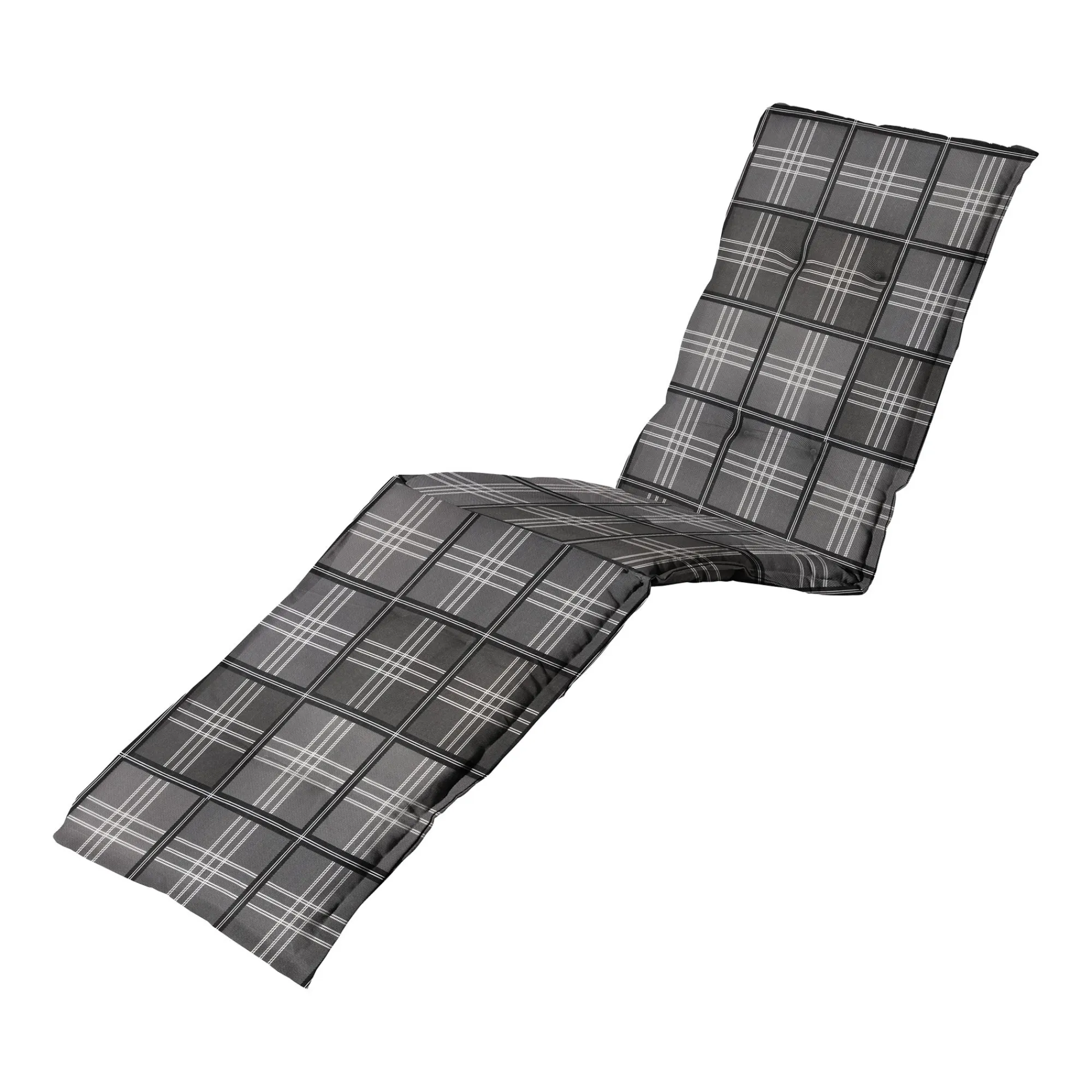 Madison Tuinkussens>Patchy grey A053 ligbedk 65x200 sft