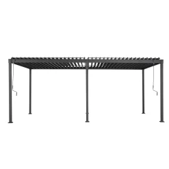 Mirador Overkapping Tuin>Pergola 80 Solid antra 3x5m