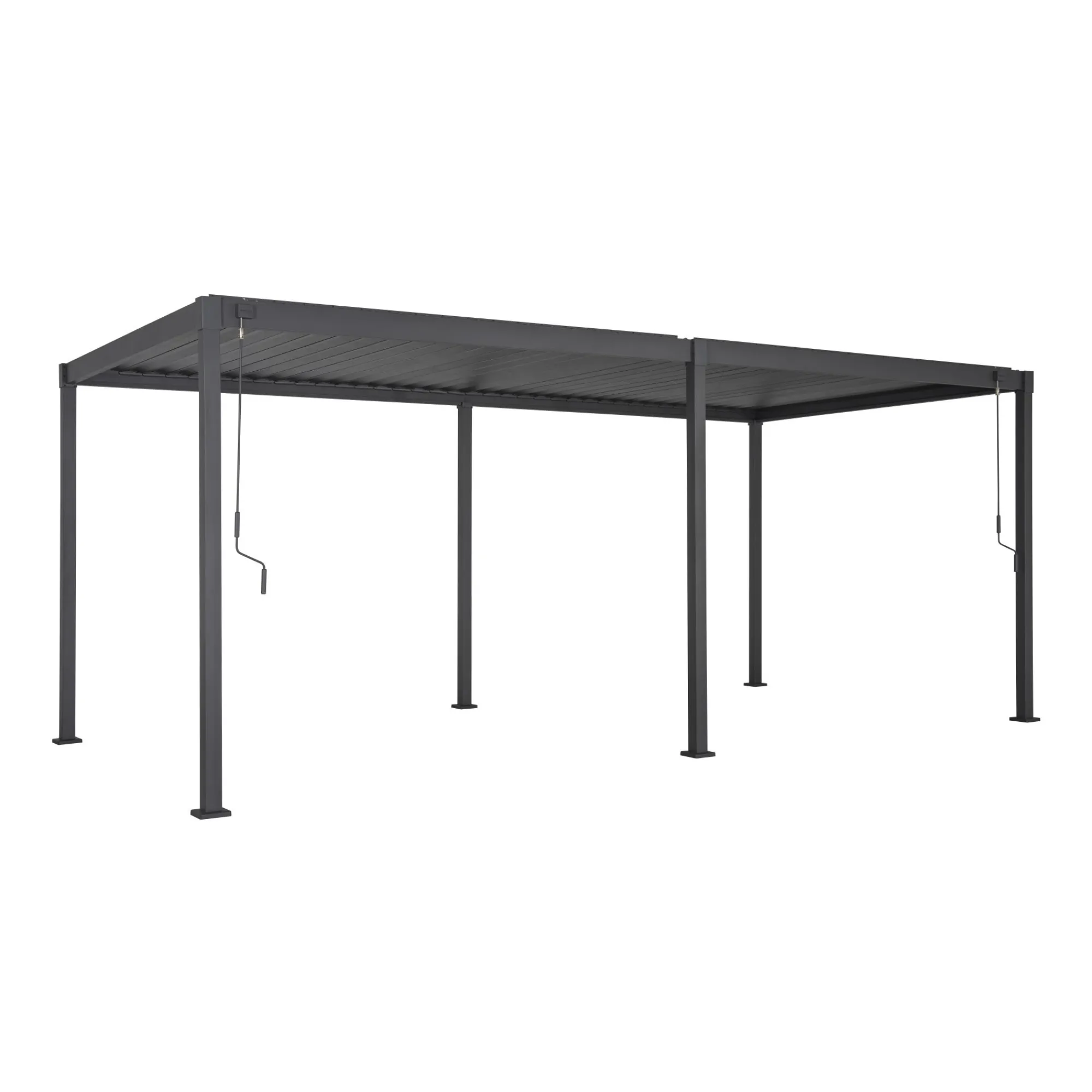 Mirador Overkapping Tuin>Pergola 80 Solid antra 3x5m