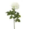Everlands Kunstplanten En Kunstbloemen>Pioen creme 72 cm