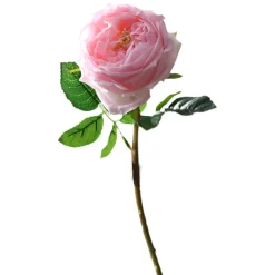 Everlands Kunstplanten En Kunstbloemen>Pioen roze 72 cm