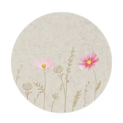 O'malley Pasen|Koken & Tafelen>Placemat bloemen beige 38cm