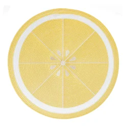 Decoris Koken & Tafelen>Placemat citroen 38 cm