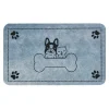 Voerbak Kat|Drink- En Voerbak Hond>Placemat hond, kat blauw 50 x 30 cm