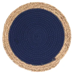 House of Nature Koken & Tafelen>Placemat Jardim zwart 37 cm