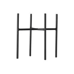 Mica Decorations Kunstplanten En Kunstbloemen>Plant standaard Ascot zwart 14 x 13.5 cm