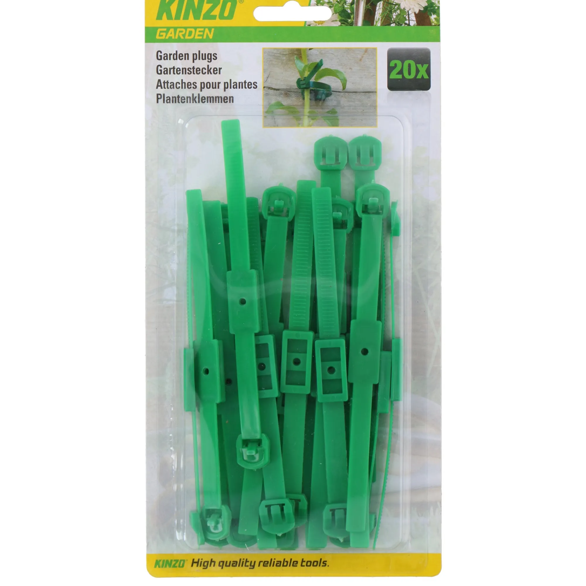 Kinzo Moestuin>Plantenbandje 20st 14x0,8cm