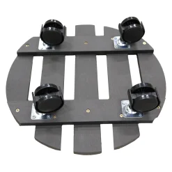 Bel Garden Vazen En Potten|Woondecoratie>Plantentrolley D30 cm 100 kg zwart