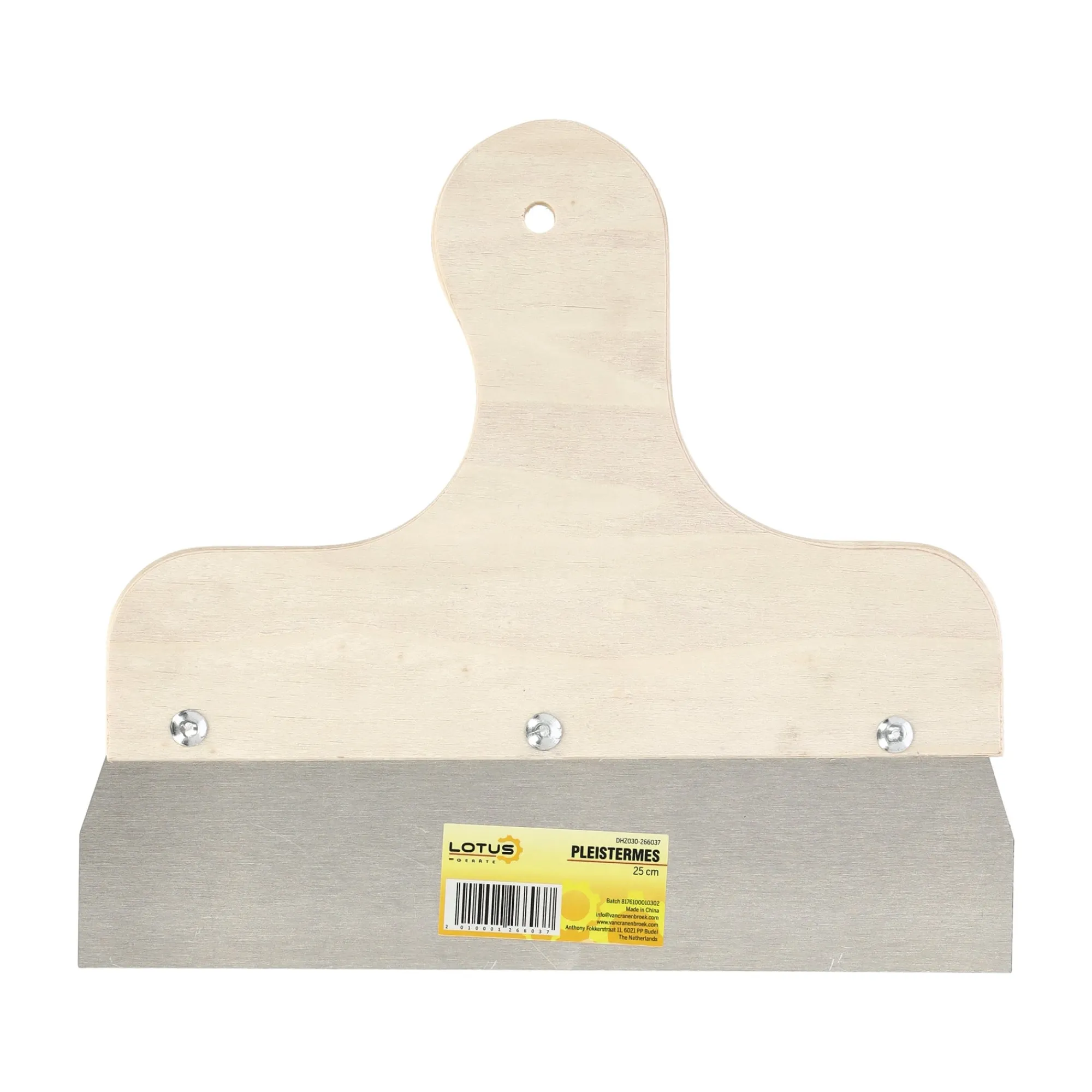 Lotus Bouw>Pleistermes 25 cm