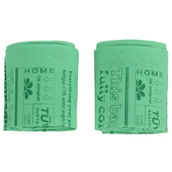 Flamingo Hondenverzorging>Poepzak composteerbaar cardun 2x25st