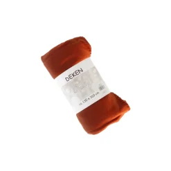 O'malley Plaids En Sierkussens>Polar fleece koper 130 x 160 cm