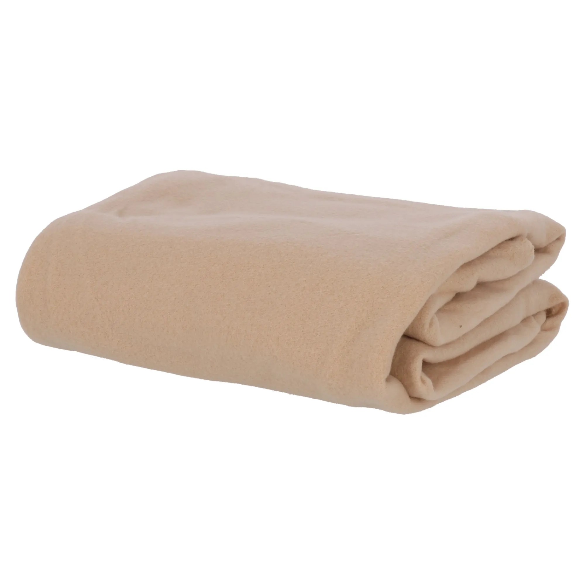 O'malley Plaids En Sierkussens>Polar fleece zand 130 x 160 cm