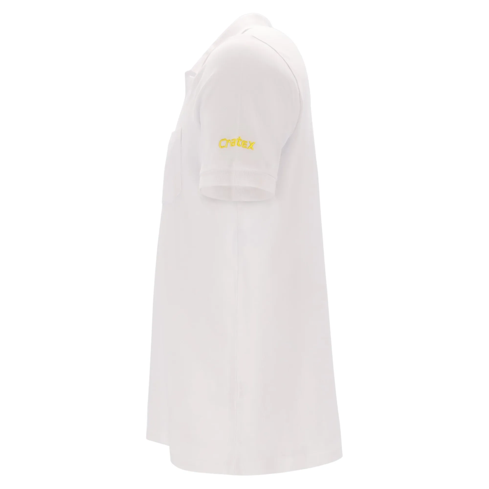 Cratex Werkshirts>Polo Rijswijk wit S