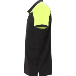 Cratex Werkshirts>Poloshirt H Maurits zwart/geel M