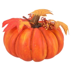 Van Cranenbroek Woondecoratie>Pompoen met decoratie 17x11cm