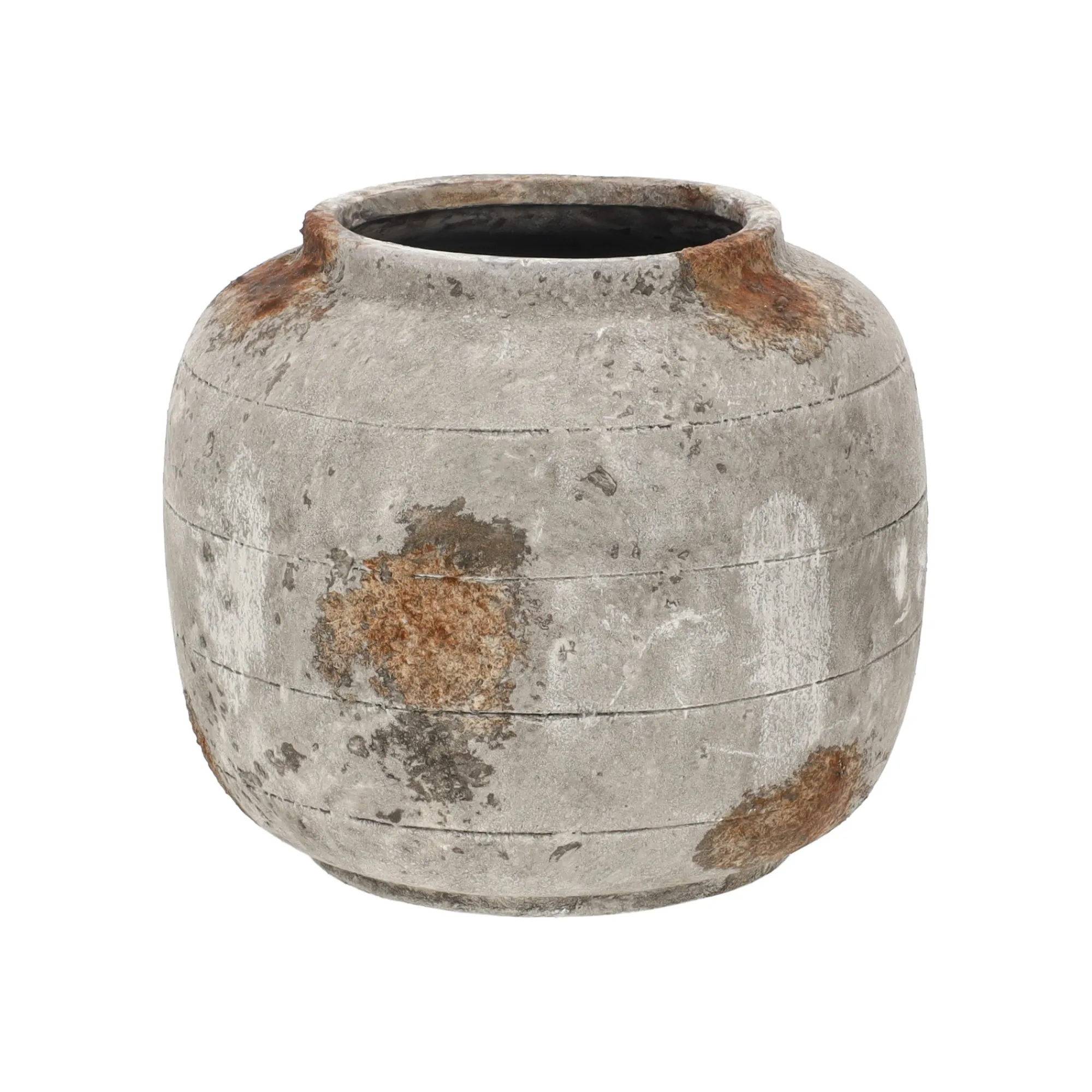 Vazen En Potten>Pot 19 x 16 cm rustiek