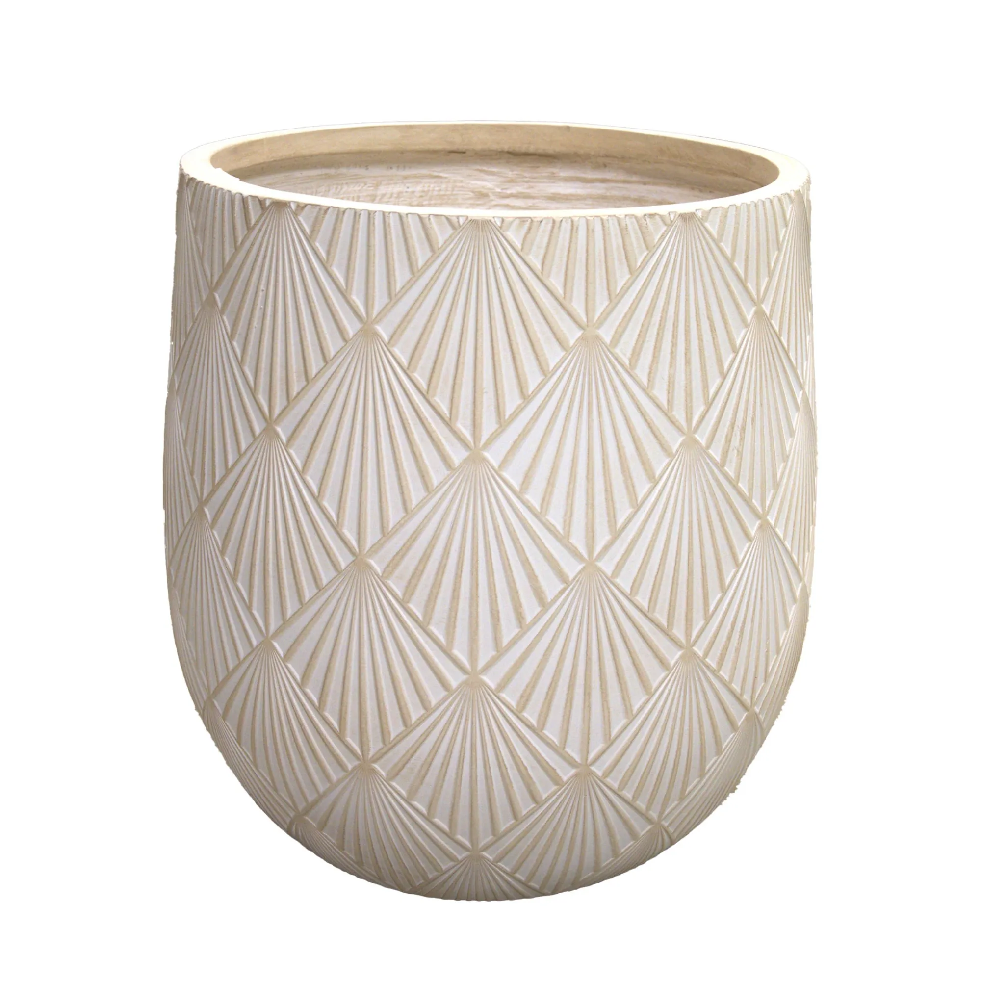 Tuindecoratie>Pot Alisa sand 22 cm