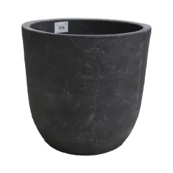 Mega Collections Tuindecoratie>Pot Arizona egg graphite 25 cm
