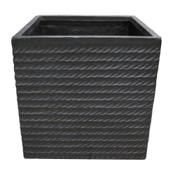 O'malley Tuindecoratie>Pot Bagio 25 cm antraciet