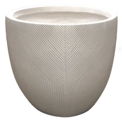 Tuindecoratie>Pot Borrano wit 24 cm