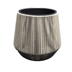 O'malley Vazen En Potten>Pot Calvisi 28 cm grijs