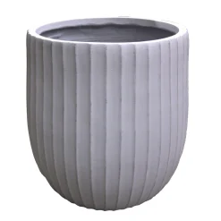 O'malley Tuindecoratie>Pot Carila smoke grey 22 cm