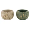 Natural Collections Vazen En Potten>Pot cement vogel 12 x 7 cm