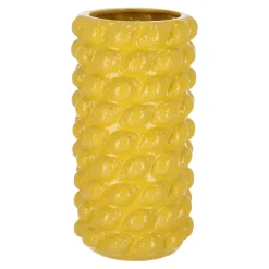 Natural Collections Vazen En Potten>Pot citroen keramiek geel 19 x 11 cm