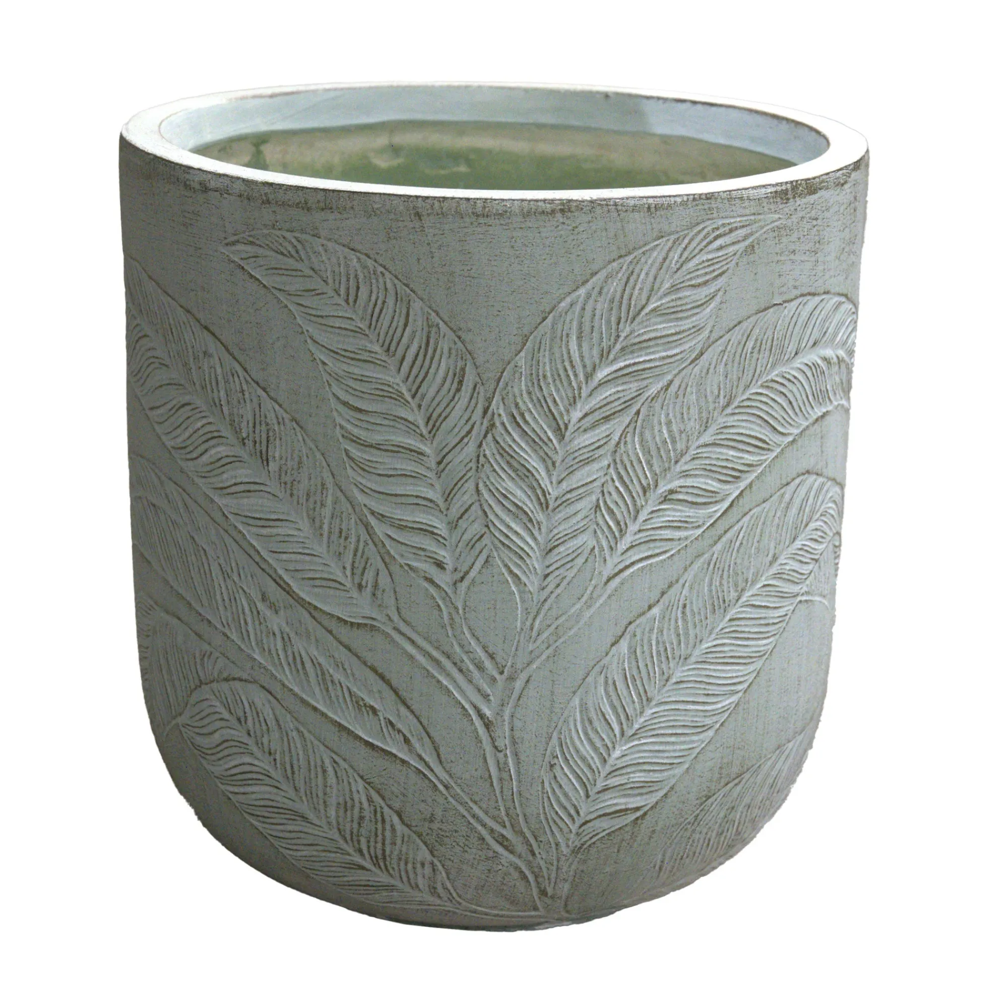 Tuindecoratie>Pot Coco groen 33 cm