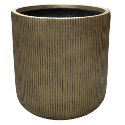 O'malley Tuindecoratie>Pot Dentro gold 25 cm