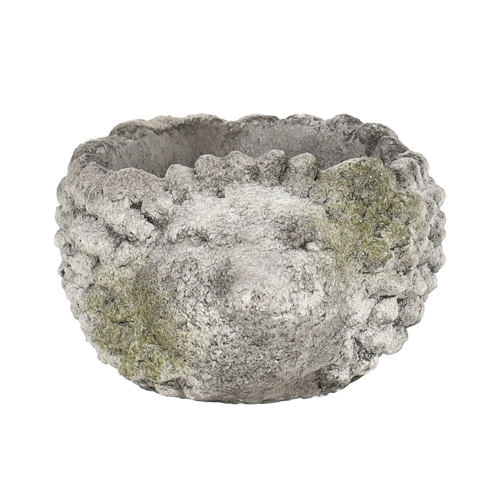 Vazen En Potten>Pot egel 14 cm cement