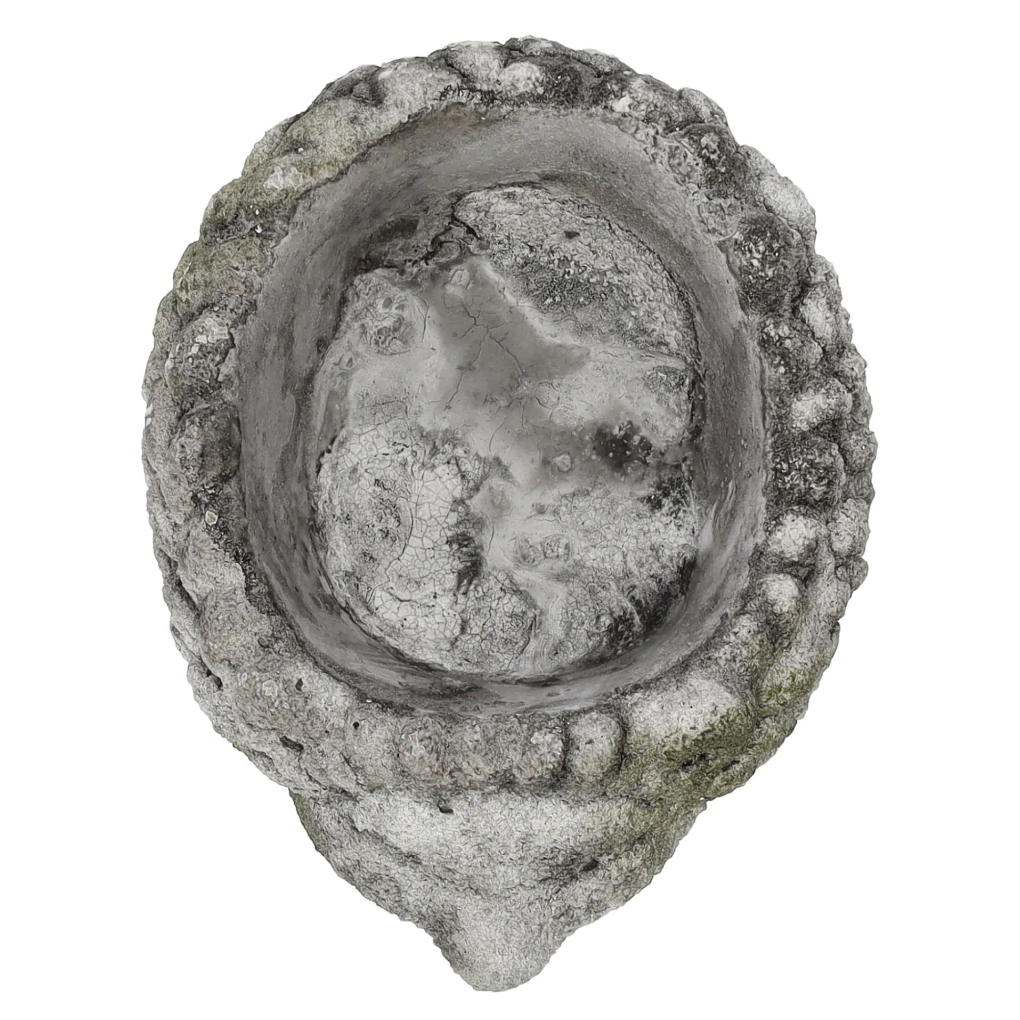 Vazen En Potten>Pot egel 14 cm cement